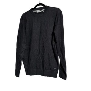 NWOT Projek Raw Sweater Crew Neck Dark Grey Size Small